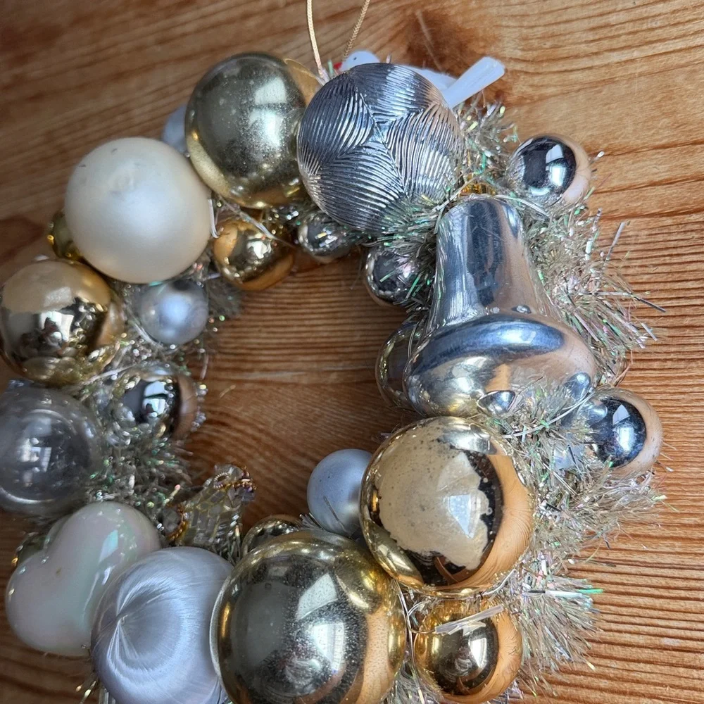 Vintage Ornament Holiday Wreath